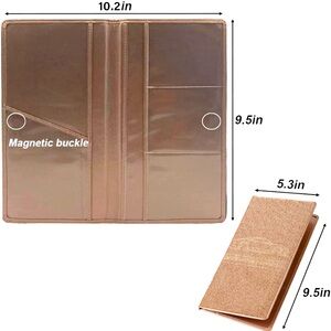 NEW gorgeous pink sparkly glitter  car registration holder or card wallet